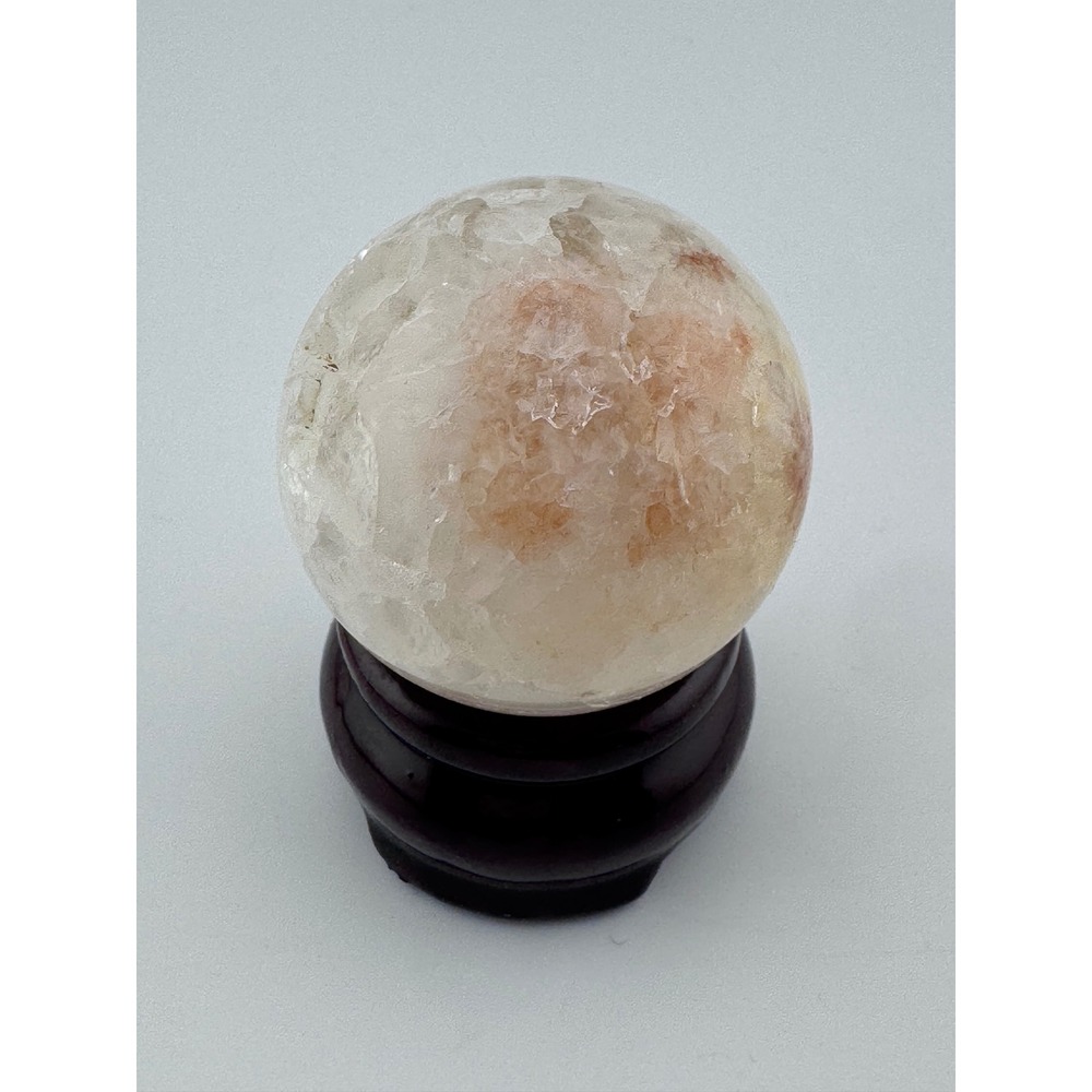 Natural Flower Agate Sphere 1.72in